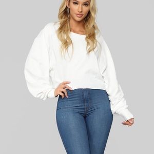 Long Sleeve Crop Top